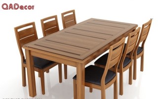 Bàn ăn gỗ tự nhiên  BA113