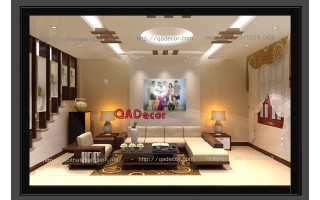 Bàn ghế gỗ sofa phòng khách SFG55