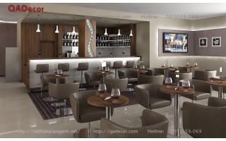 Thiết kế nội thất quán bar cafe