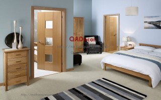 Cửa gỗ công nghiệp veneer CVN01