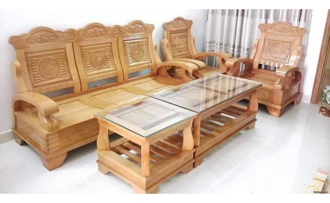 Bộ bàn ghế phòng khách gỗ xoan đào Bộ bàn ghế phòng khách gỗ xoan đào