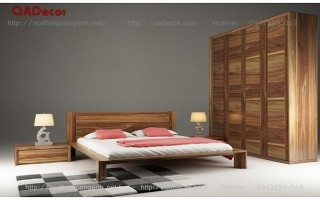 Giường ngủ gỗ công nghiệp Giường ngủ gỗ công nghiệp