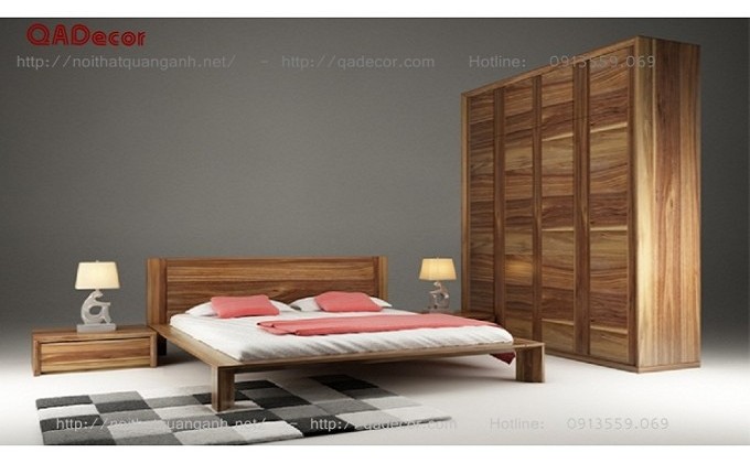 Giường ngủ gỗ công nghiệp