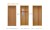 Cửa gỗ công nghiệp veneer CVN02