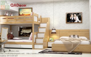 Giường ngủ 2 tầng trẻ em