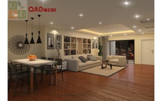 Thiết kế nội thất căn hộ 1 phòng ngủ