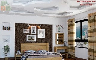Giường ngủ gỗ đẹp hiện đại GN09 Giường ngủ gỗ đẹp hiện đại GN09