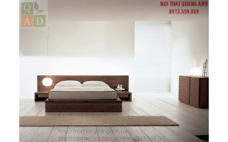 Giường ngủ gỗ óc chó GN12