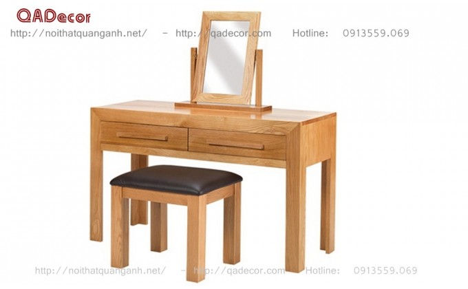 Bàn trang điểm gỗ tự nhiên BP01
