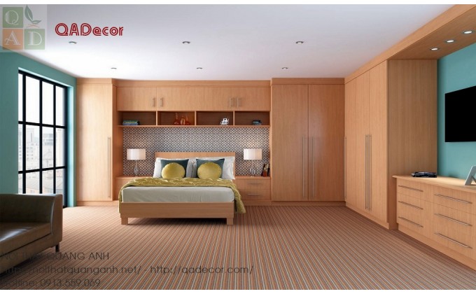 Tủ quần áo hiện đại TQA3
