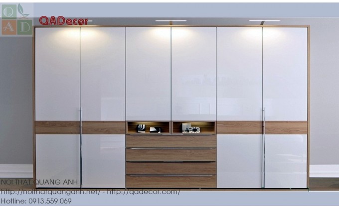 Tủ quần áo hiện đại TQA12