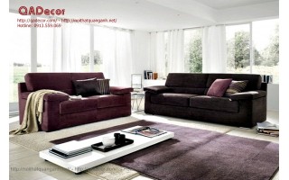 Mẫu sofa nỉ phòng khách SF14
