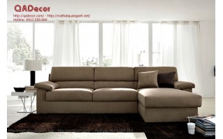 Mẫu sofa da phòng khách SF15