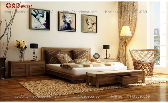 Giường tủ phòng ngủ đẹp PN89
