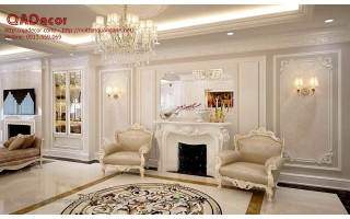 Thiết kế nội thất chung cư  tân cổ điển Royal City