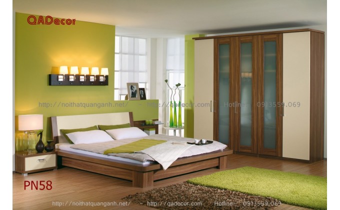 Mẫu nội thất phòng ngủ hiện đại PN58