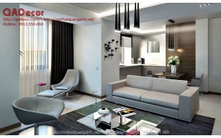 Thiết kế nội thất chung cư hiện đại