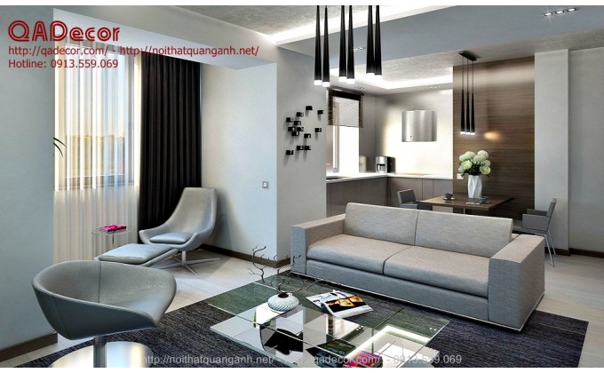 Thiết kế nội thất chung cư hiện đại