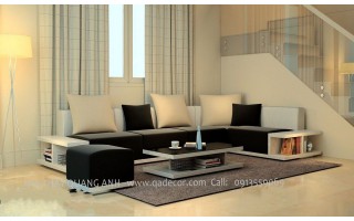 Bộ bàn ghế sofa gỗ phòng khách SFG21