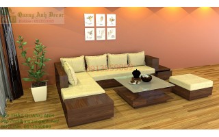 Bang ghế gỗ phòng khách SFG66