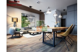 Thiết kế nội thất chung cư sang trọng cho cặp vợ chồng trẻ