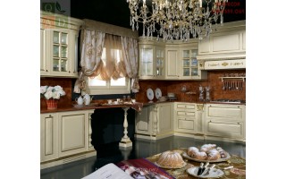 Tủ bếp tân cổ điển châu âu Angel