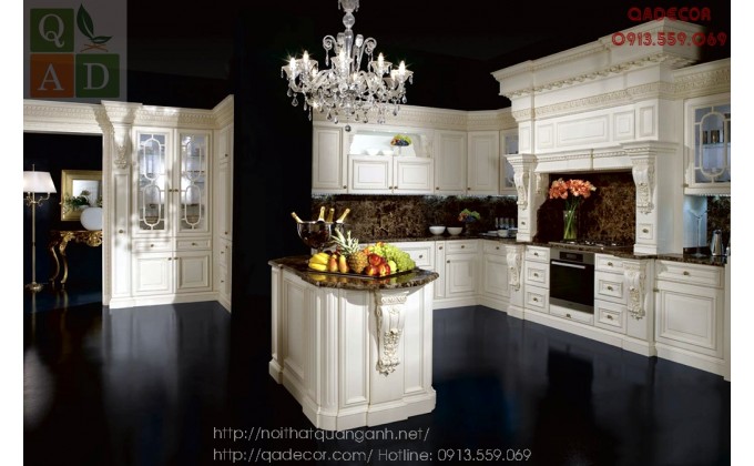 Tủ bếp tân cổ điển châu âu CUCINA