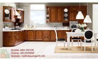 Tủ bếp gỗ Hương TBG110