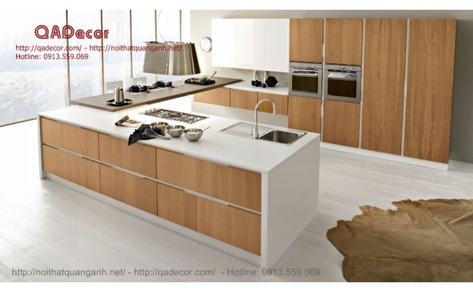 Tủ bếp hiện đại TB401