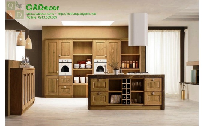 Tủ bếp gỗ óc chó tại Quang Anh uy tín, chất lượng Tủ bếp gỗ óc chó tại Quang Anh uy tín, chất lượng