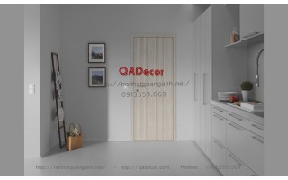 Cửa gỗ công nghiệp veneer CVN02
