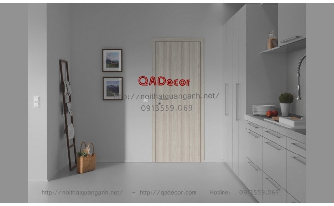 Cửa gỗ công nghiệp veneer CVN02
