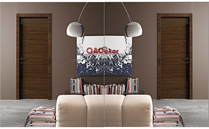 Cửa gỗ công nghiệp veneer CVN 03