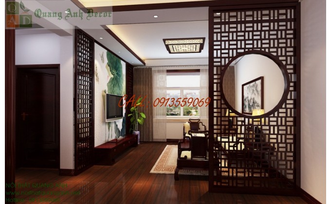VÁCH NGĂN PHÒNG KHÁCH NGHỆ THUẬT CNC3
