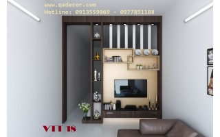 Vách trang trí phòng khách VTT18