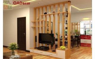 Vách ngăn phòng khách với phòng ăn VN999