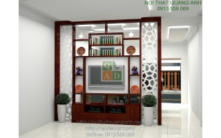 Vách ngăn phòng khách nhà phố VN188