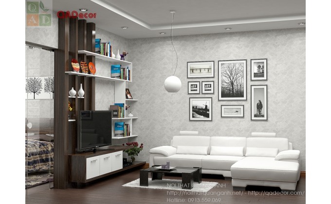 Vách ngăn phòng khách với phòng ngủ VN113