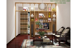 Vách ngăn phòng khách với phòng ngủ VN116